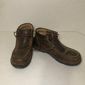 Twisted X Women's Driving Moc Work Shoes - Steel Toe WDMST01 Size 8M